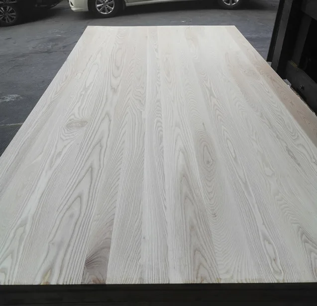 18Mm Or Customized Thickness Ash Wood Finger Joint Board E0 E1 Edge Glue Board For Indoor Furniture Woodworking Products