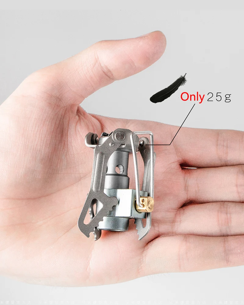 BRS 3000T Tita-Alloy Mini Portable Outdoor Stove Wild Survival Cooker Picnic Gas Burner Equipment Outdoor Camping Gas Stove