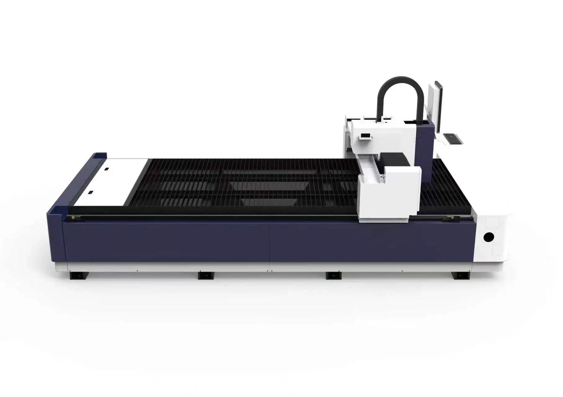 2000w 3000w 6000w fully enclosed laser cutter equipment with double tables