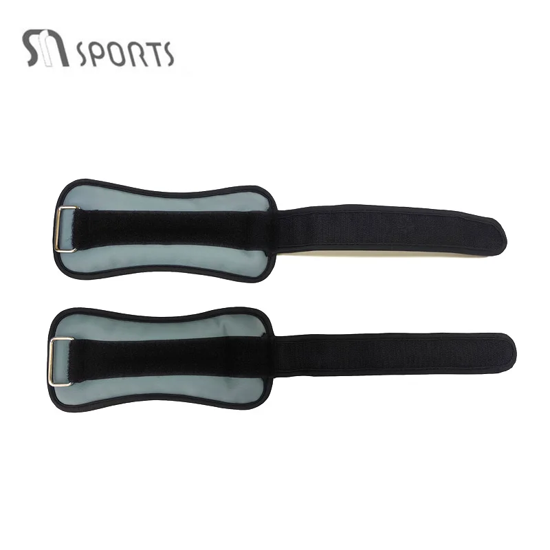 Wholesale Sports Gym Exercise Soft Weight Arm Legs Strength Training Pu Leather Ankle Weight Iron Sand
