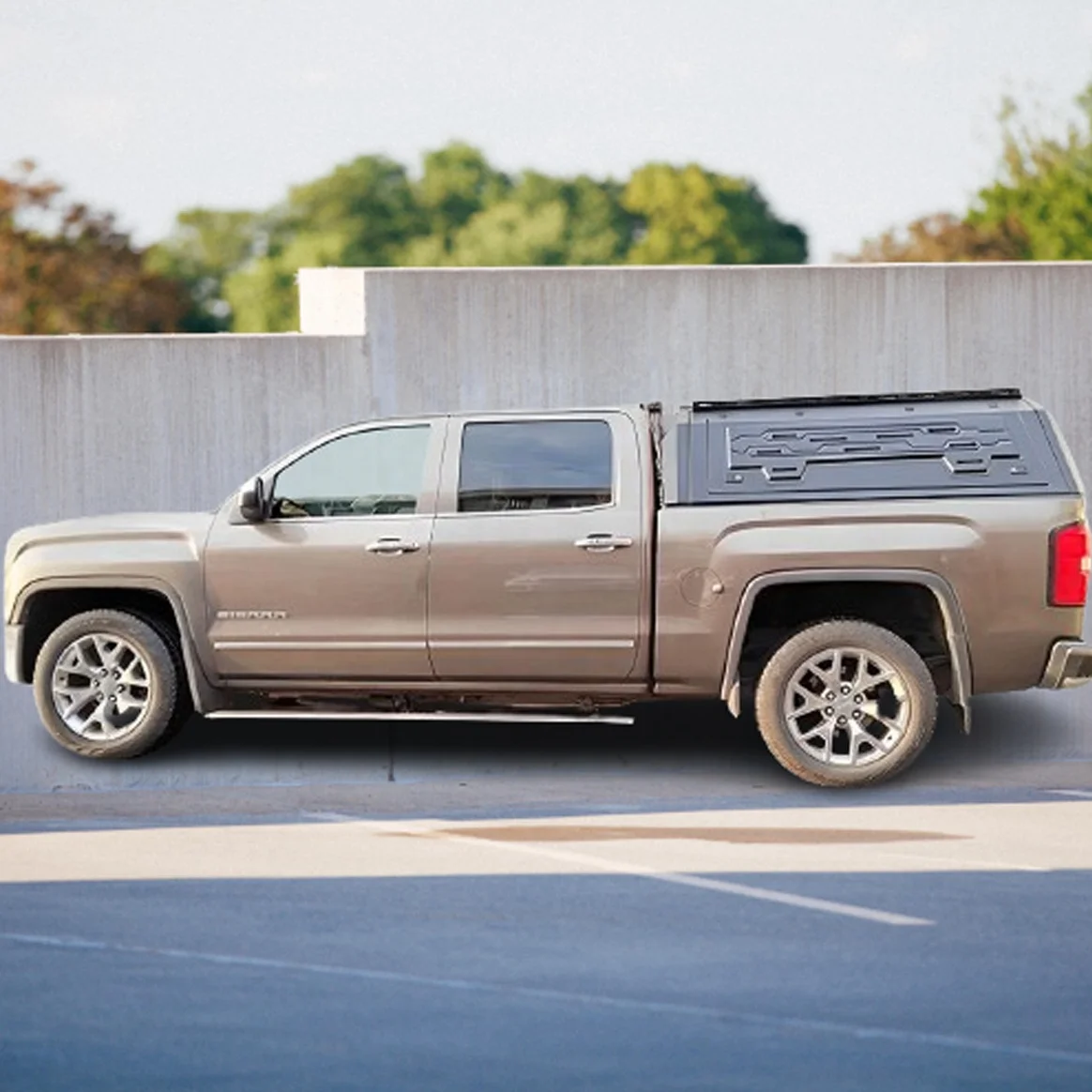 Factory Direct: Compact Ventilated Hardtop Canopy for Ford F 150  Optimal Truck Accessory
