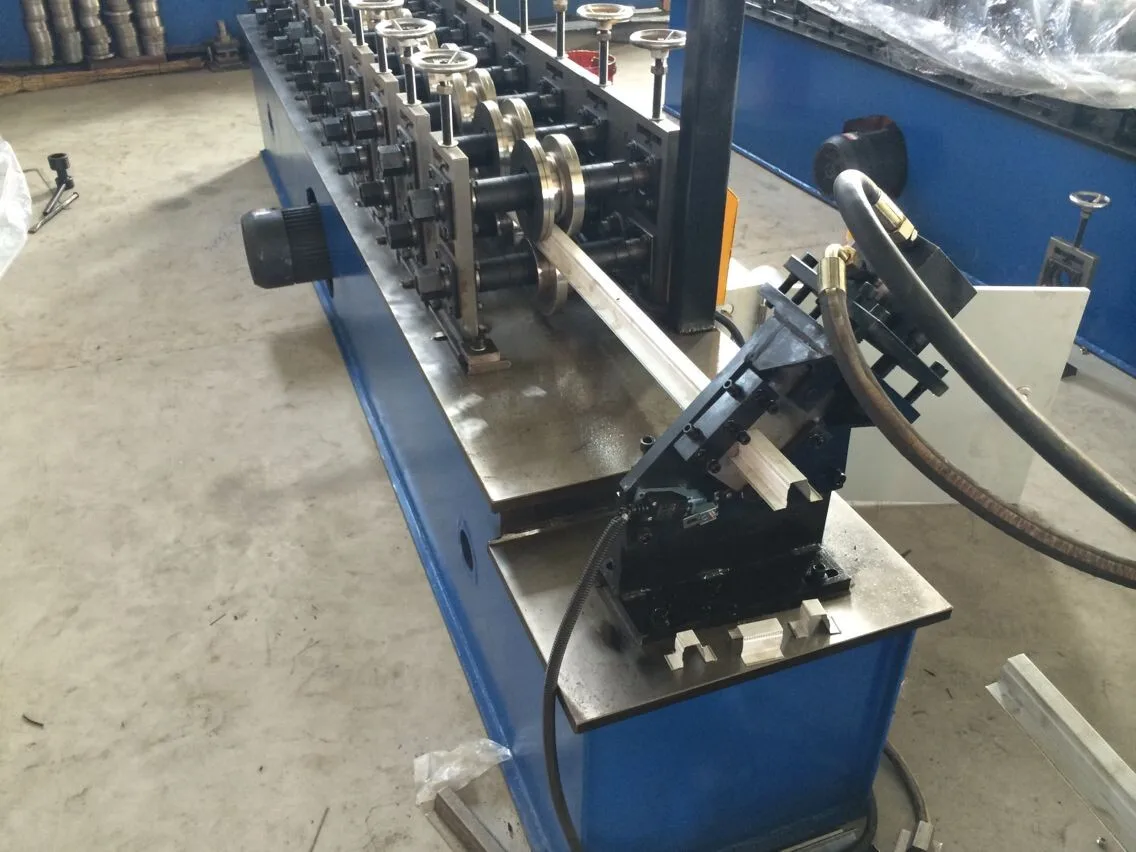 Automatic Gypsum Board Hat Furring Channel Ceiling Roll Forming Machine Omega Profile Steel Forming Machine