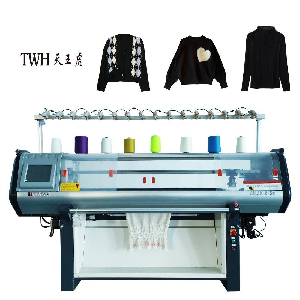 The factory sells stoll high speed automatic second hand used fully automatic sweater knitting machine