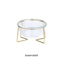 Экологичный оптовый Производитель, кормушка для питомцев, стеклянная миска, миска для домашних животных, кошек, собак, подставка из нержавеющей стали