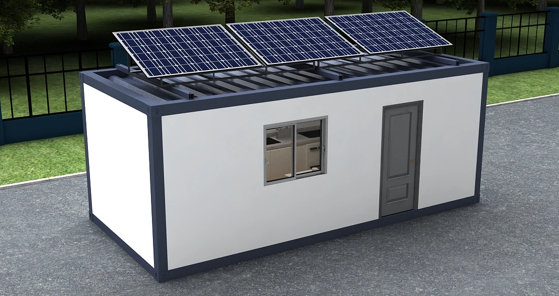 Solar Power Prefab Houses Made in China at Ex-Factory Price