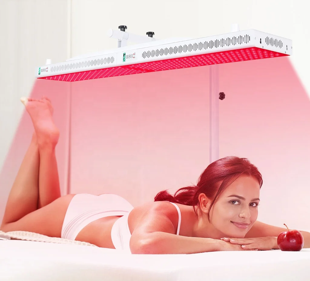 Hot Sale RedDot 1500W high irradiance Red LED Light Therapy Panel for half body treatment
