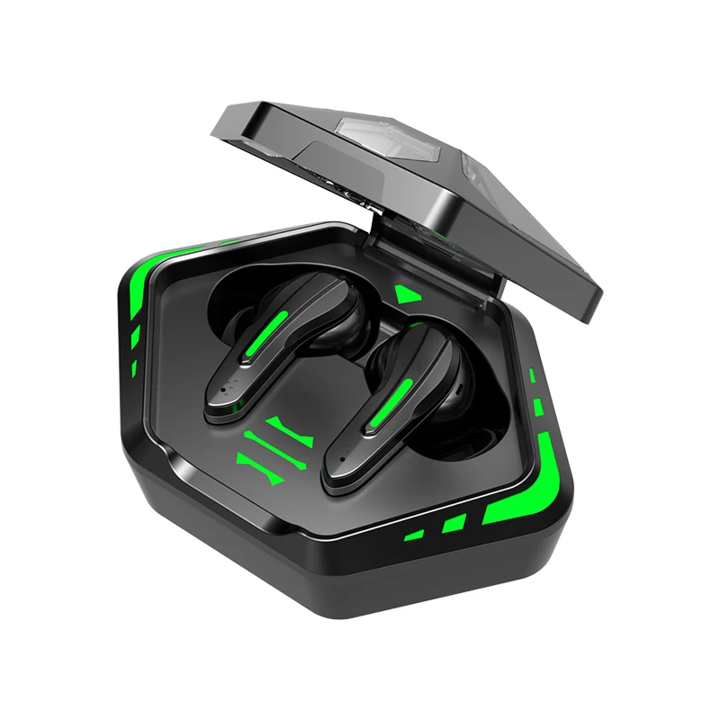 Factory Direct G65 Sales 0 Latency Gaming Touch Control Sports  Power Display Wireless Blue Tooh Earphone wireless earbuds