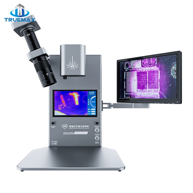 Multifunctional mobile phone chip electronic repair equipment thermal imaging high speed laser heating removal welding