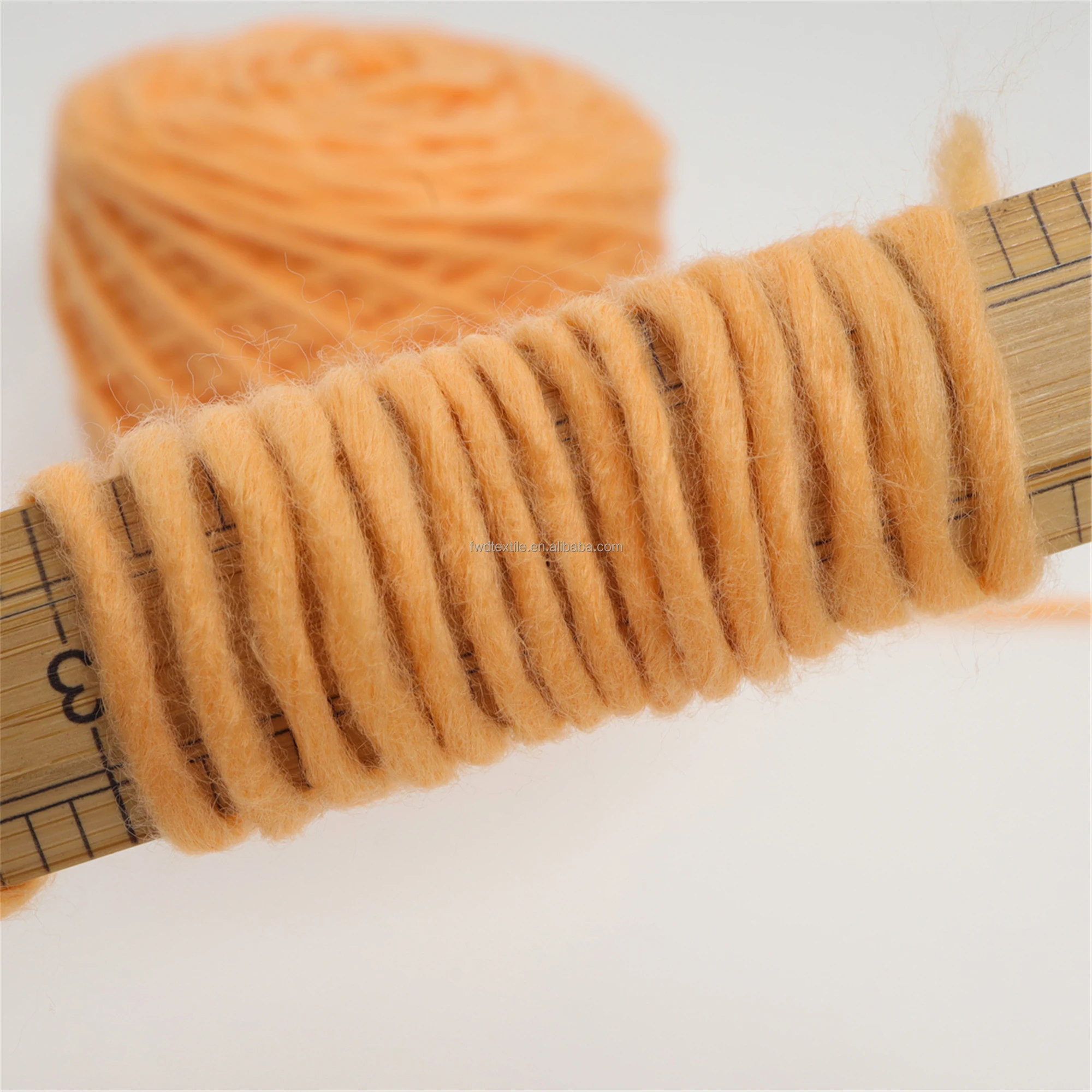 Free Sample Various Colors 100% Acrylic Fancy Crochet Yarn Elastic Yarn for Crochet