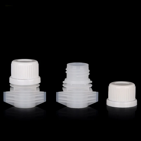 New Food Grade 20mm PE Spout Cap for Flexible Liquid Detergent Bag
