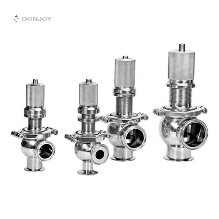 DONJOY Hot sell stainless steel safety pressure control valve for tank and pipeline