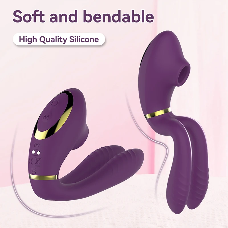APP Bending Dual Function Vibrator Wand Massager Rose G Spot Vibrator Adult Toys Gifts Janpan Sex Toy for Women