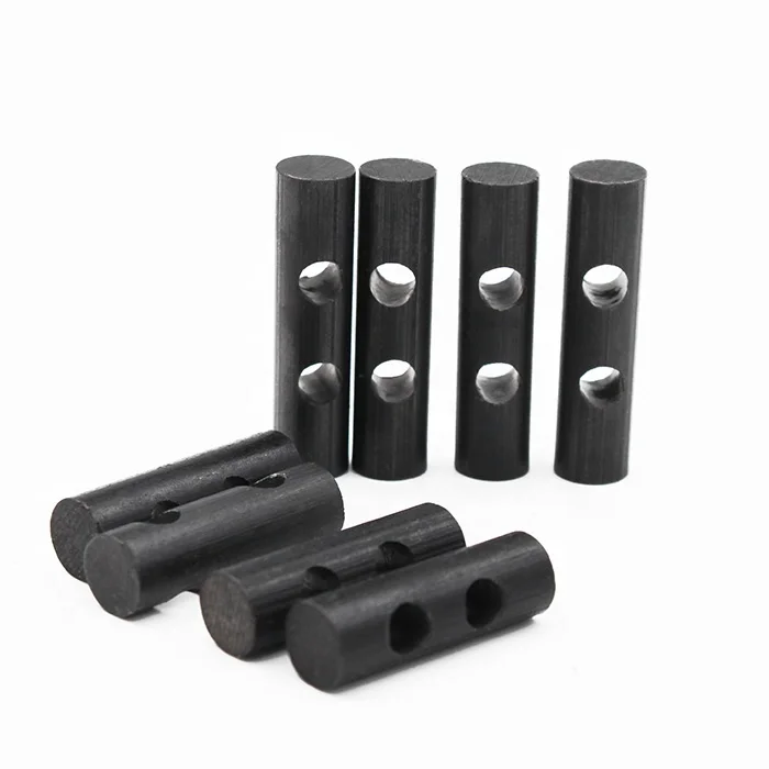 Survival Paracord Bracelet Accessories Flintstone Drilled Flint Fire Starter Toggle