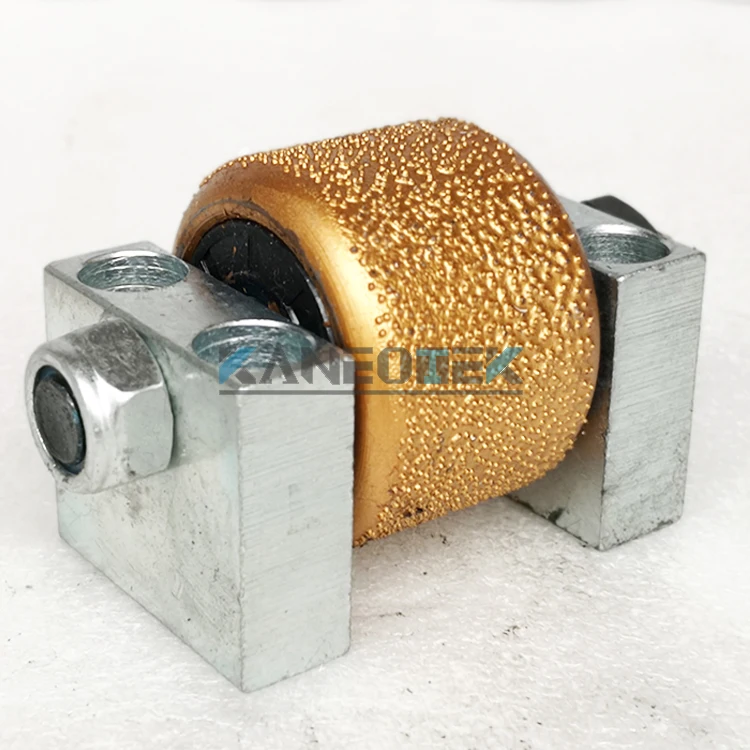 Vacuum Brazed Diamond Bush Hammer Head With Support  For Marble,Limestone