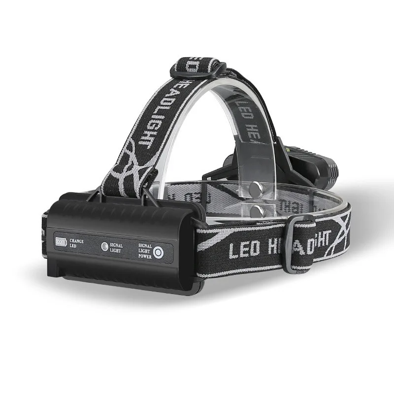 Aluminum alloy led Headlamp Flashlight,Waterproof USB Rechargeable Headlamp with 18650 battery Best For Camping fishing