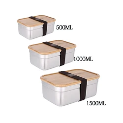 rechargeable thermal kids bento warmer heat boxes bag metal insulated bamboo lunch box warmer heat boxes  for school