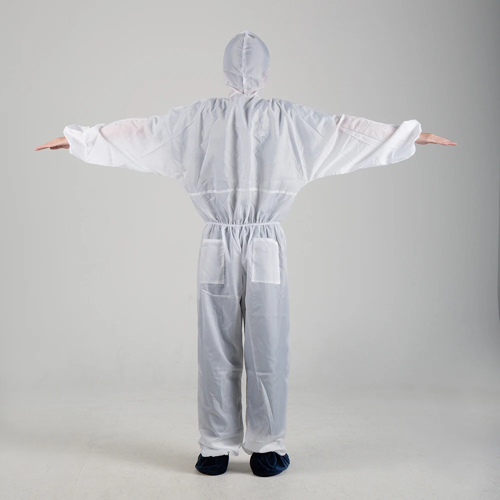 Polyester Reflective 210g Coverall Spray Paint Protection Suit Painters Antistatic Paint Spray Coveralls for Car Painting