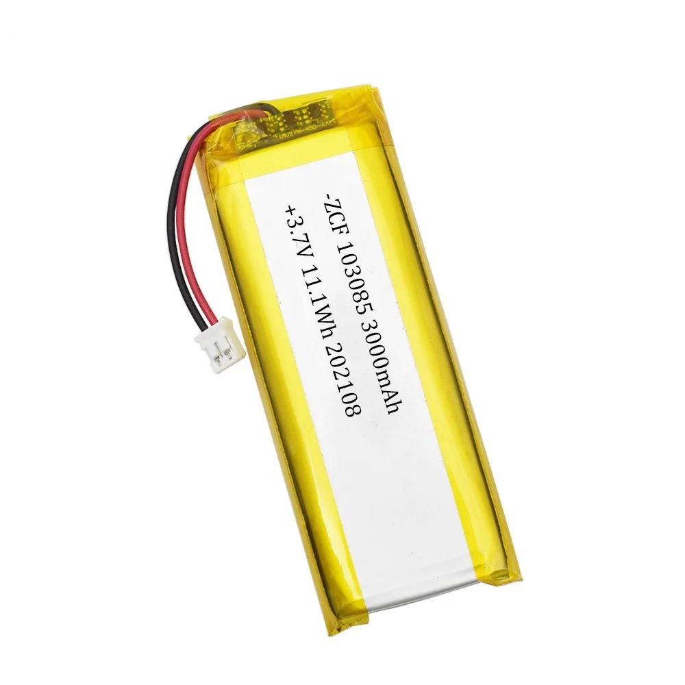 ZCF 103085 3 7 V 3000 мА/ч 11.1Wh на плоской подошве литий-полимерный аккумулятор для планшета