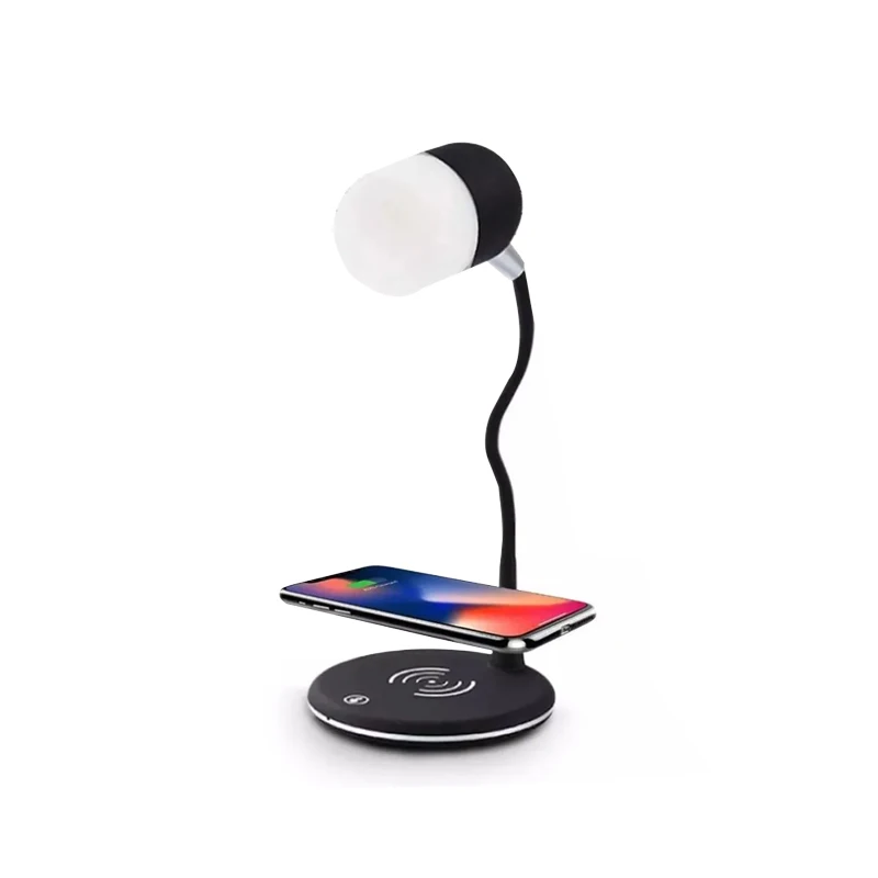3 in 1 Wireless Charge Subwoofer Speaker magnetic Wireless Charging Audio LED Desk Lamp Multi Function portable wireless charger