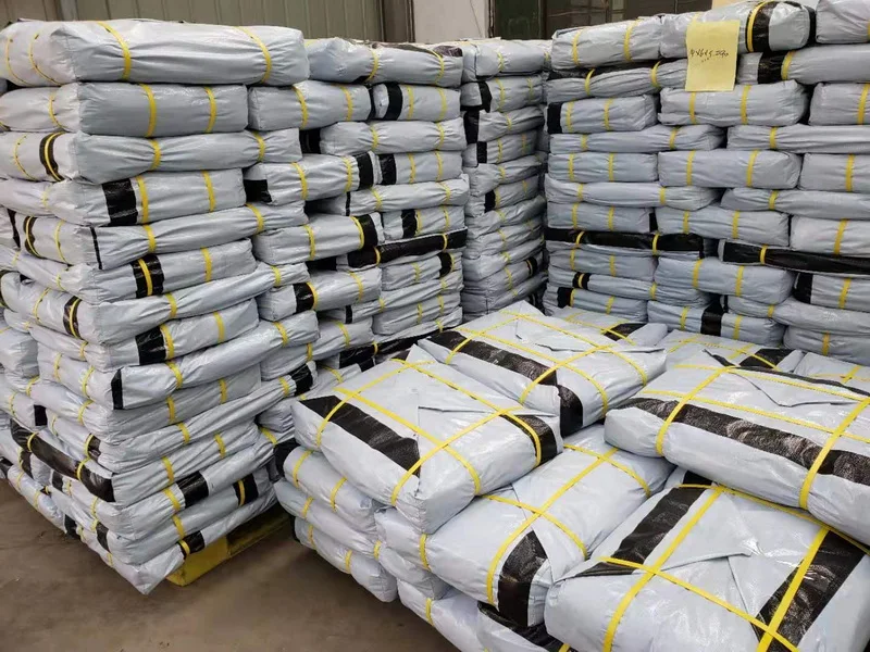 YRH Factory Waterproof Outdoor Grey 4-6 Black Band Stripe Tarp High Quality Tarpaulin HDPE Pe Tarpaulin
