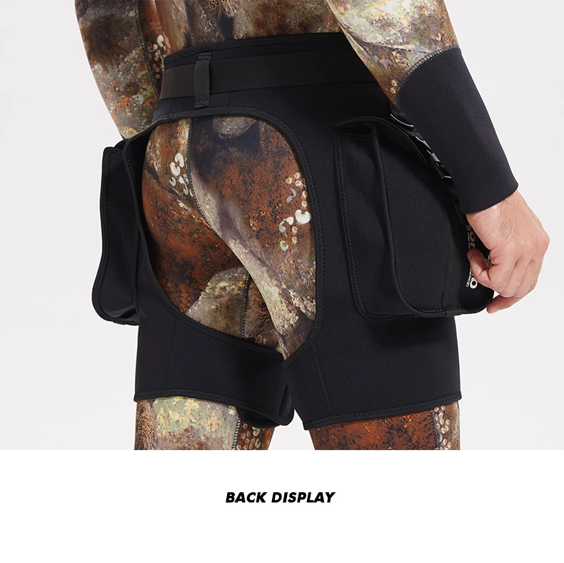 Spearfishing neoprene diving shorts technical pants with Large pocket