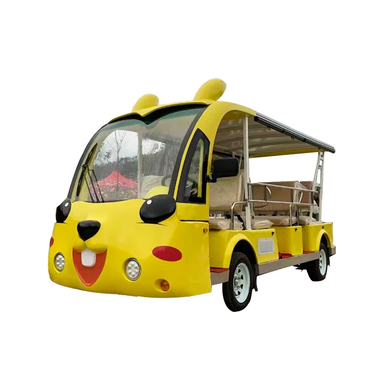 Hongteng Tourist Car Elektro-Sightseeing-Bus For Outdoor