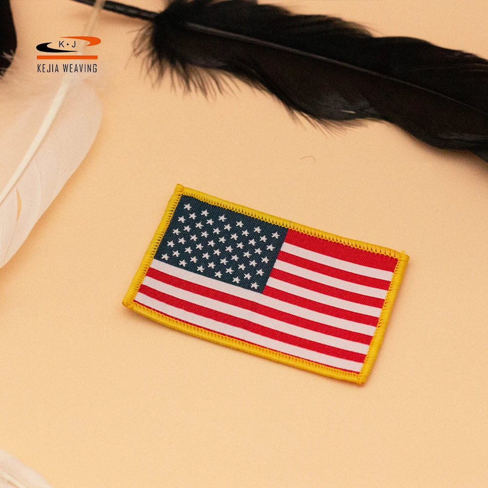 Fashionable Design Popular Style Custom Woven Patch for Clothing