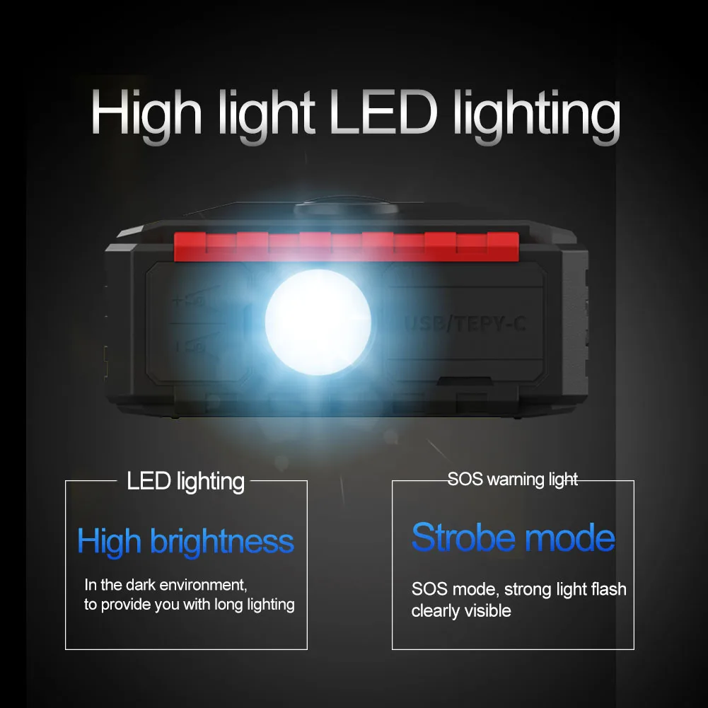 Rocfly 10000mAh Car Jump Starter Power Bank 2000A 1000A Car Battery Charger Auto Emergency Booster Starting Device Jump Start