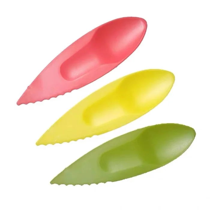 Plastic Kiwi fruit knife kiwi spoon