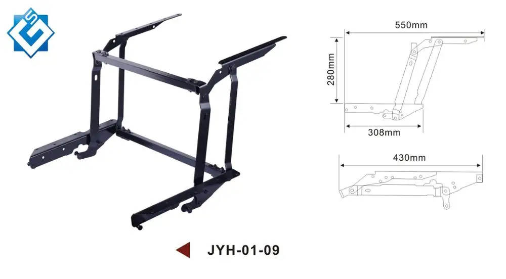 Складной удлинитель для журнального столика фурнитура трансформатор столик ноутбука с шарнирным механизмом хранения мебели