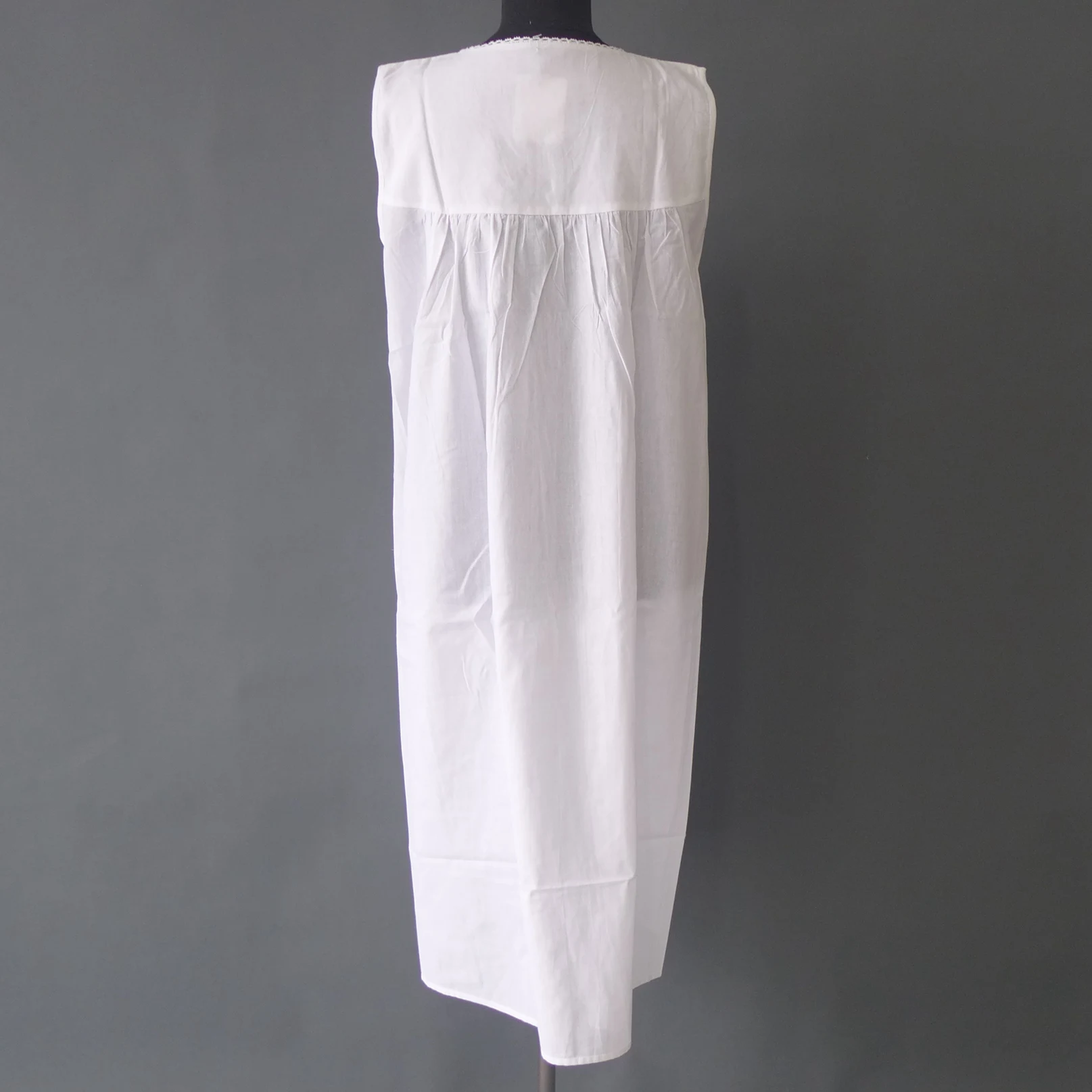 White Cotton Nightgown nightdress sleepwear nightwear