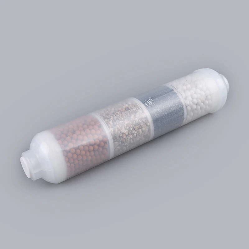 Portable Post Carbon Mineral Tourmaline Far Infrared Ball Ro Water Purifier Filter Cartridge Inline Alkaline T33 Filter