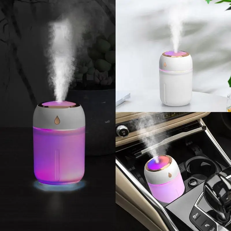 hot selling Air Humidifier And Aroma diffuser Warm Cool Mist With Free Shipping For Christmas Gift Extention Over Bed