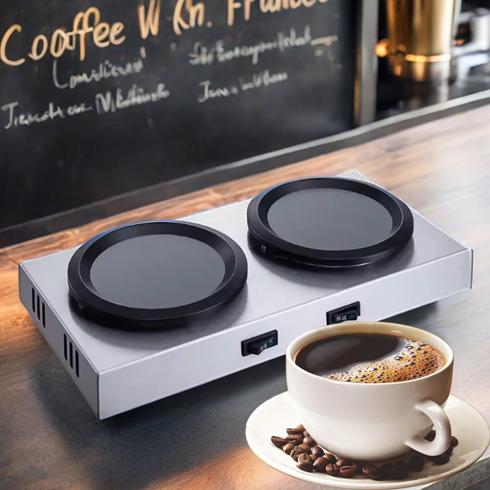 Double Warm Coffee Furnace Single Holding in Stainless Steel Material