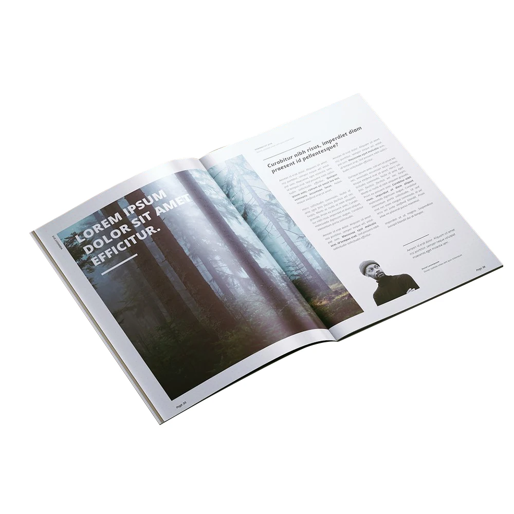 Custom High Quality Hardcover Catalog Book Booklet Brochure Printing