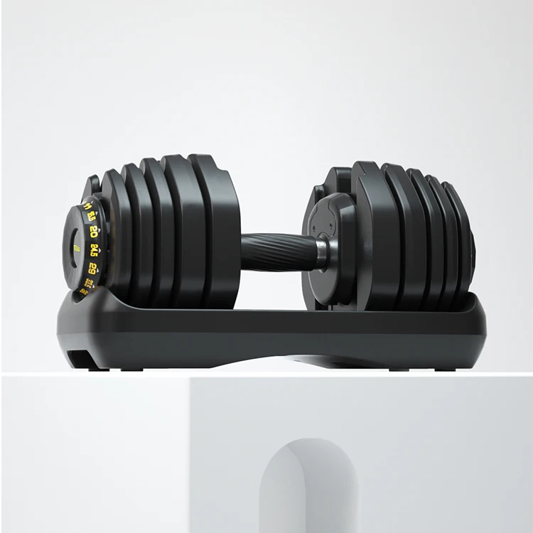 Commercial use gym 90lbs 32kg adjustable dumbbell,adjustable dumbbell set