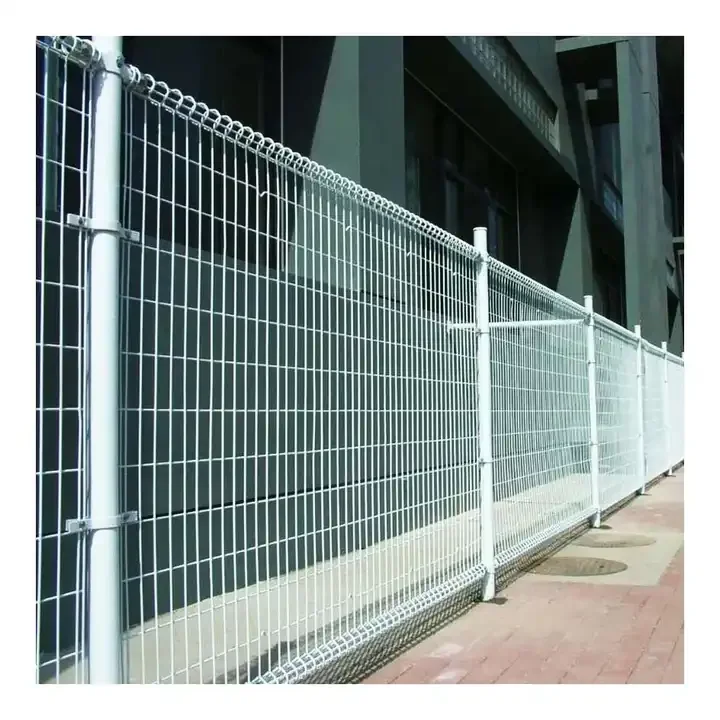 Easily assembled customized 2D fence Twin wire fence welded Wire Mesh 868/656 Powder Coated Privacy Double Wire Fencing