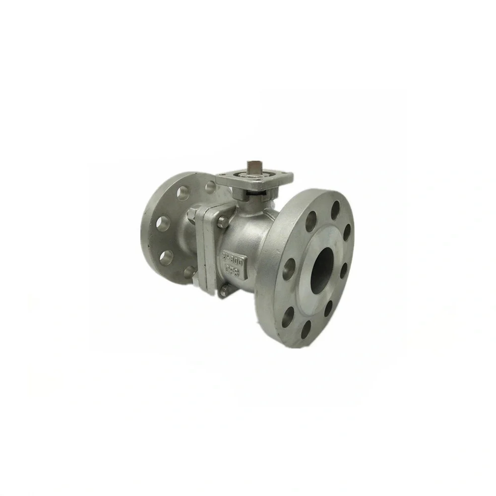 API 6D Casting Stainless Steel Floating Ball Valve Class300 Reduce Bore Raised Face Lever Type