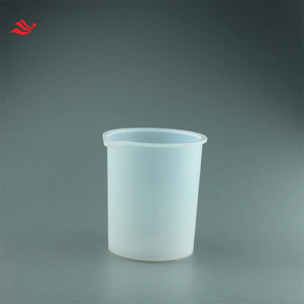 Corrosion resistant and high temperature PFA beaker for trace element analysis experiments and isotope detection experiments