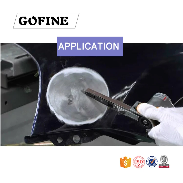 Grit A45 Trizact abrasive belt for excellent polishing