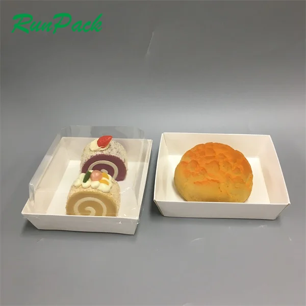 Custom Logo Printed Design Paper Card Cake Dessert Doughnut pastry box Packaging Food Grade Eco Take Away Boxes For Bakery shop