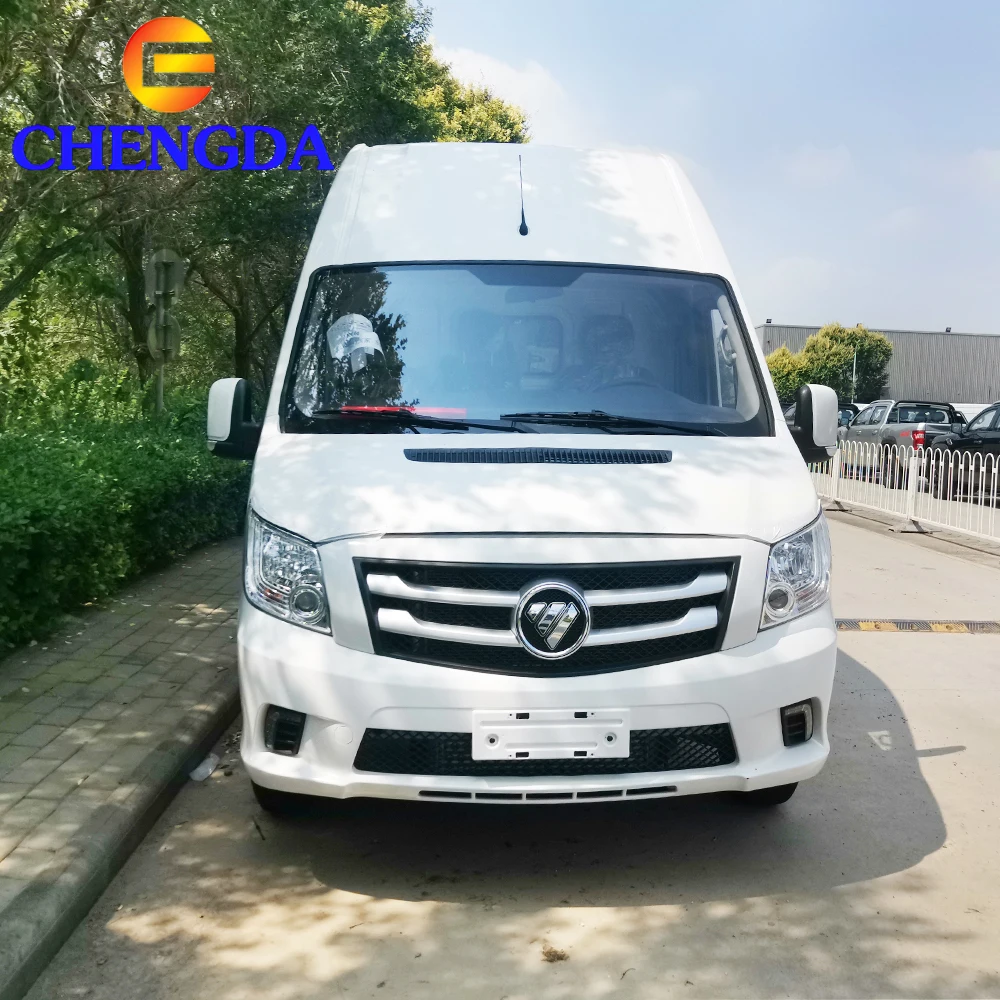FOTON Tujano Diesel Van Car 4X2 LHD RHD 2.8T Automatic Manual 3 Seats High Roof Cargo Van Cars For Sale