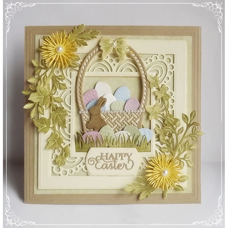 Leaves Craft Dies Metal Cutting Dies For Scrapbooking DIY Card Making Embossing Die Stencil