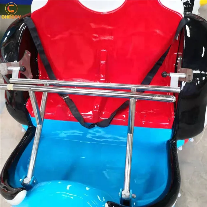 New Indoor Playground Amusement Ride Kiddie Rides Small Sliding Spinning Penguin Mini Roller coaster
