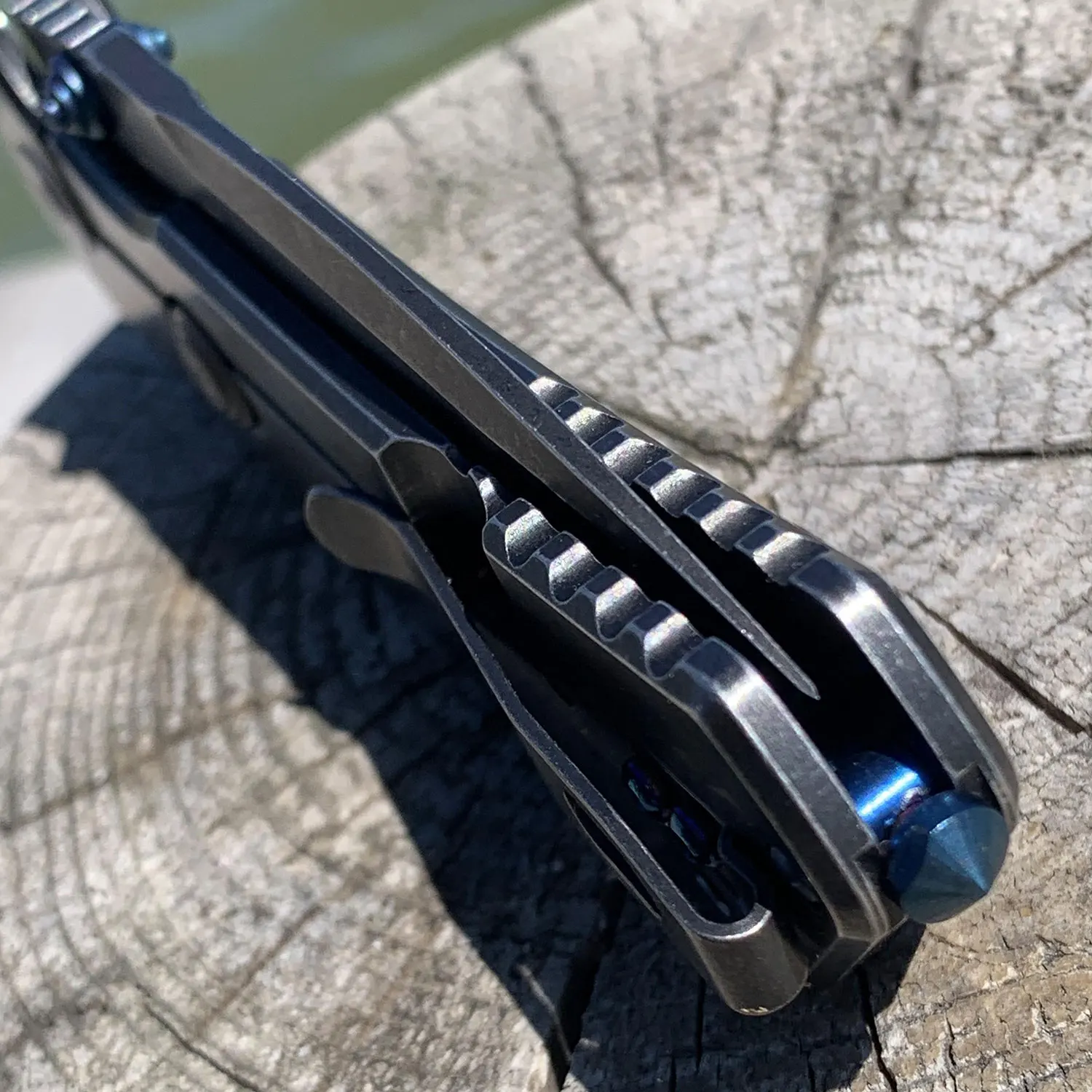 SANRENMU 9008 SB EDC Tool Outdoor Survival Camping Pocket Folding Knife