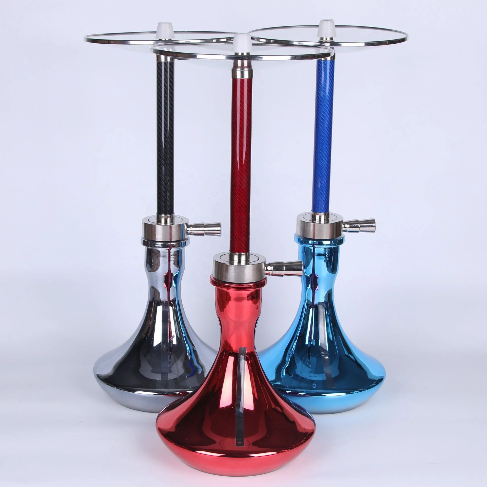 Fashion bright color  glass big size Russian sheesha large shisha luxury hookah