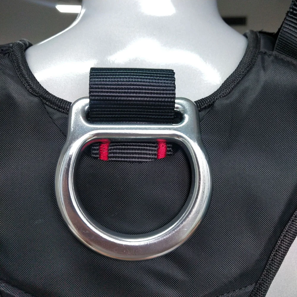 Safety Harness Tree Climbing Harness Access Fall Arrest Protection Equipment with Rope Bridge 5 Point Full Body Harness