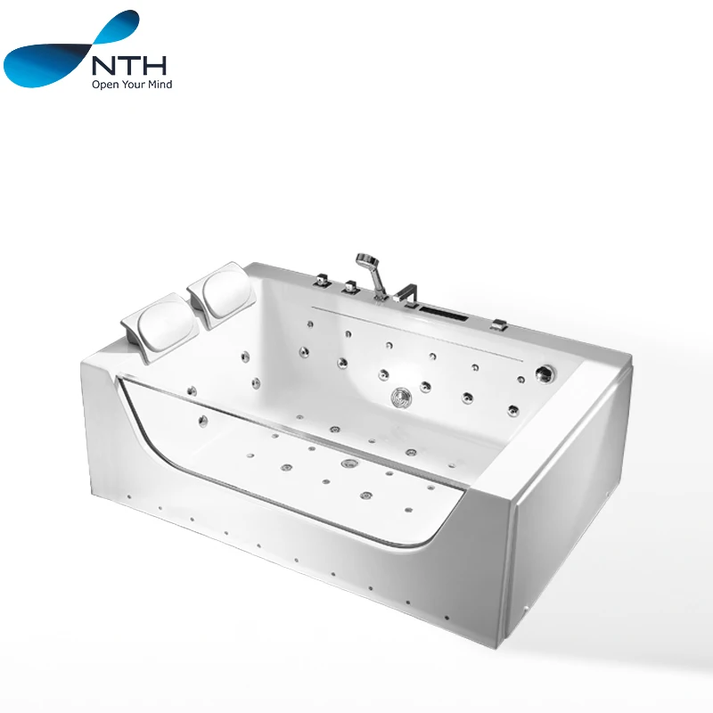 Massage Bathtub Hot Tub Swim Outdoor Spa with Party NTH Acrylic Bathroom Modern Drainer Online Technical Support 2 Years Apron