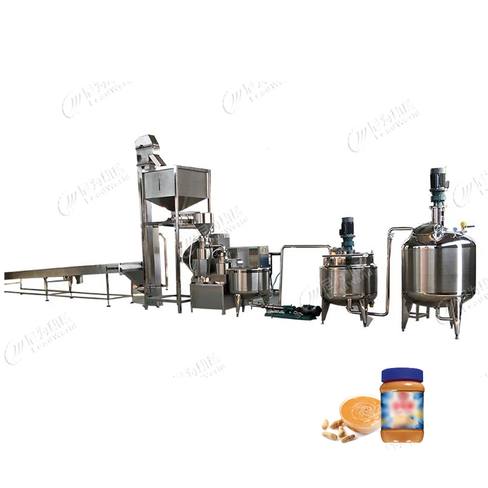 Машина для наполнения арахисовым маслом, линия по производству приправ (1600233352084)