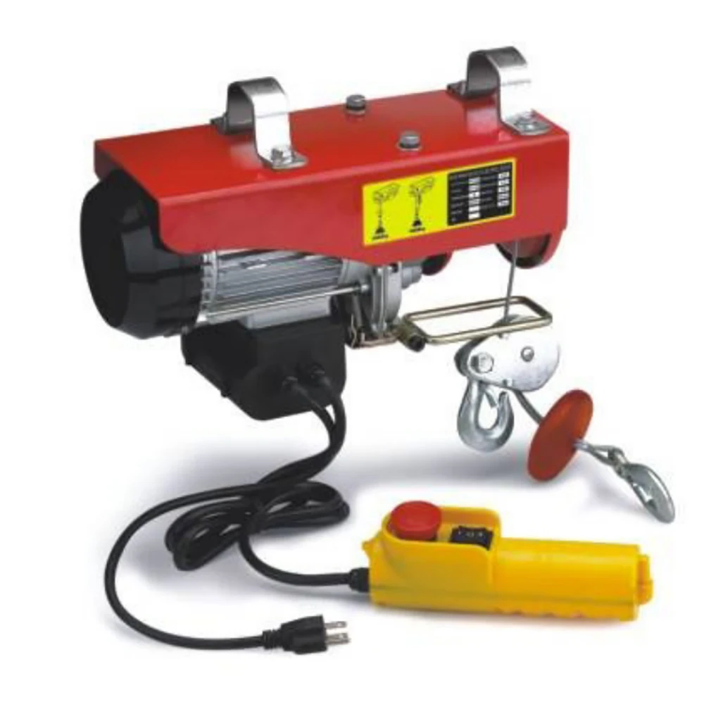 Factory Direct Sales Blue /Red/Orange/Any Color Mini Electric Hoist Pa200--Pa1000 for Construction Lift